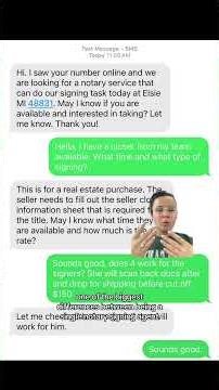 Example of running a signing service when a client reaches out to you as an individual notary