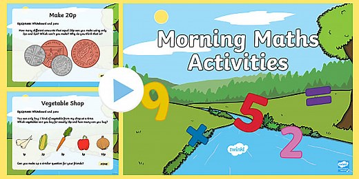 KS1 Maths Starter of the Day Activities