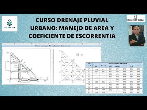 CURSO DRENAJE PLUVIAL URBANO - MANEJO DE AREA Y COEFICIENTE DE ESCORRENTIA PONDERADO