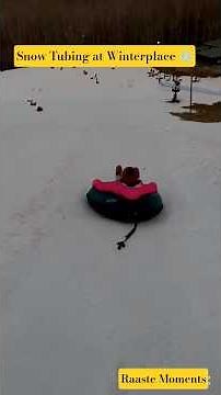 Snow Tubing ❄️Madness 😍 Winterplace Resort | West Virginia |Raaste Moments #snow #winter #snowtubing