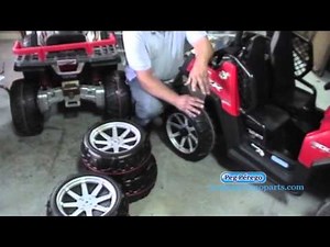 Is your Peg Perego 24 volt RZR only going in one speed? How to fix it.