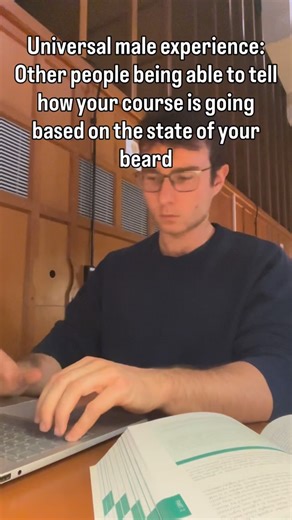 Torin on Instagram: "Thinking back honestly would’ve been an accurate reflection of any point of my first term #cambridgeuniversity #uni #fyp"