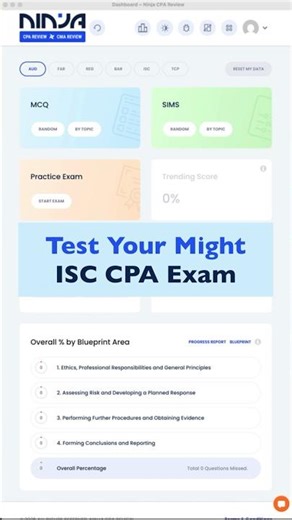 Test Your Might | ISC CPA Exam