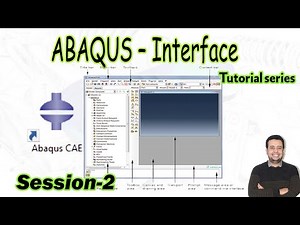 Abaqus step by step tutorial series │Interface -2│