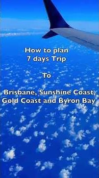 7 Days Exploring Brisbane, Gold Coast, Sunshine Coast & Byron Bay 🇦🇺#travel #vlog # #vacation #fb
