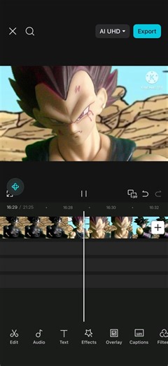 Dragon ball stop motion #dragonball #anime #dbz #dragonballz #ultraegovegeta #ultraego #stopmotion