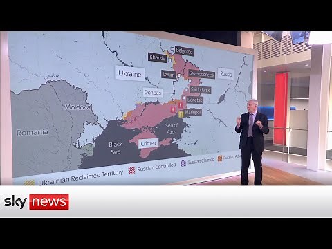 Ukraine War: Ukrainian troops 'reach Russian border' near Kharkiv - analysis