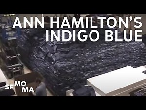 SFMOMA installs Ann Hamilton's "indigo blue"