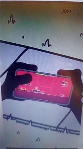 Geometry dash lite in a nutshell nutshell #geometrydashlite #geometry #viralvideo