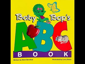 BARNEY & FRIENDS "BABY BOP ABC BOOK" - Read Aloud - Storybook for kids, children