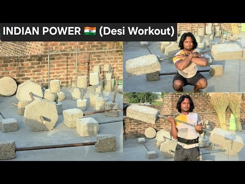 Extreme Desi Workout from India 🥹🇮🇳 | Natural Bodybuilding & Strength