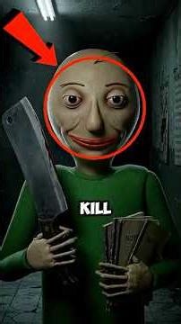 Baldi is actually the HERO? 📏🤯