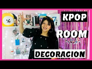 DECORA TU CUARTO DE KPOP BTS | KPOP ROOM MAKECOVER BTS
