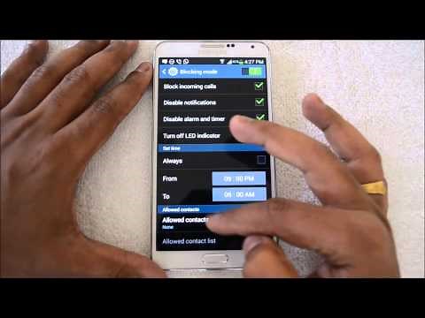 Enable Call Blocking and Reject on Samsung Galaxy Note 3
