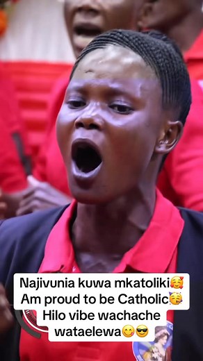 Ninajivunia kuwa mkatoliki Am proud to be catholic🥰🥳 | Hance Senya Comandoo