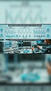 What is PSK, QPSK, & 8-PSK? | Digital Modulation Explained #shorts