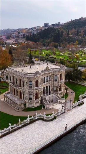 Boğazın Beyaz Şiiri: Küçüksu Kasrı #dki #4kdrone #iha