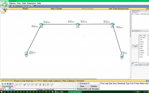 【思科模拟器】Router静态路由&默认路由配置 小白教程..
