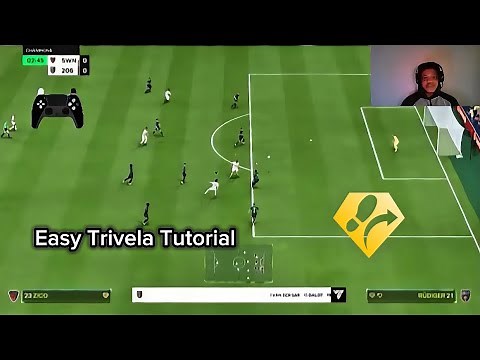 EAFC25 - HOW TO SCORE TRIVELAS IN FC25 | TUTORIAL WITH CONTROLLER OVERLAY AND GAMEPLAY