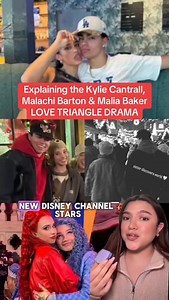 Explaining the Kylie Cantrall, Malachi Barton, and Malia Baker relationship drama . #disneychannel #disney #ships #descendants #zombies malachibarton kyliecantrall | Phylofthepast