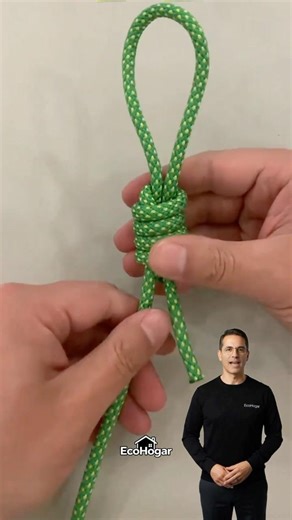 Domina el Nudo Romano: La técnica infalible que salvará todas tus cuerdas #nudos #diy #viral