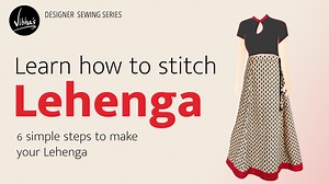 How to stitch Lehenga | VibhasFashion
