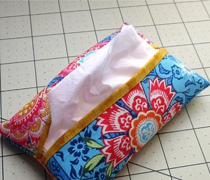 How to Make a Homemade Pocket Tissue Holder - Tutorial Tuesday