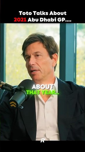 Toto Wolff Shares His Pain From the 2021 Abu Dhabi...