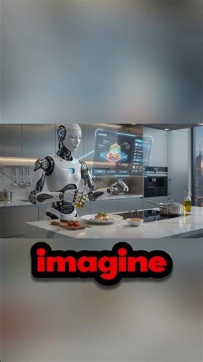 The Future of Cooking Is Here! 🤖🍳 | AI Smart Kitchen #Shorts