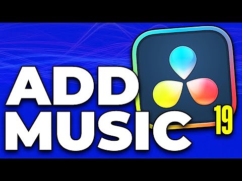 How To Add Music in DaVinci Resolve 19 (Import Audio) - 2025