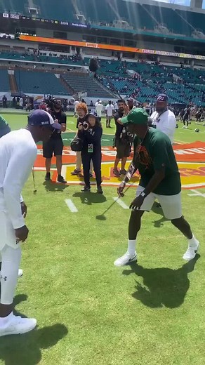 Coach Prime vs Ochocinco Before FAMU Jackson State Game #reels | HBCUgrads