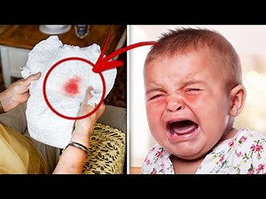 Her baby wouldn't stop crying. when she changed his diaper, she made a horrible discovery