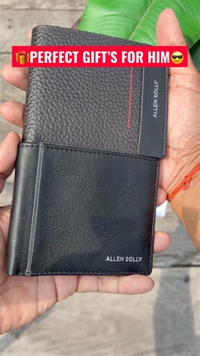 🎁 Best Leather Wallet for Boyfriend | Allen Solly Men’s | Perfect Birthday & Anniversary Gift