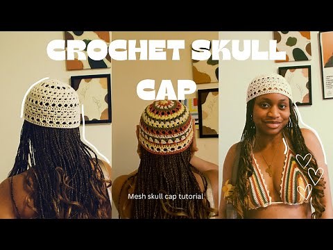 Crochet skull cap tutorial