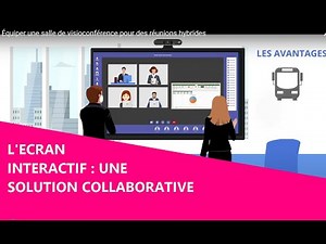 Équiper une salle de visioconférence pour des réunions hybrides