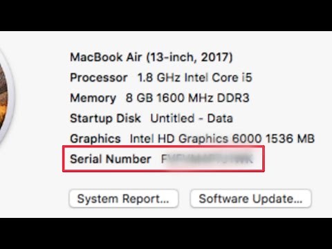 How To Check Serial Number in MacBook Pro & Air