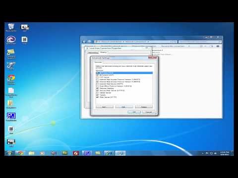 How to share internet connection in windows 7