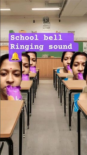 School bell Ringing sound 🔔 #school bell # bell # sound effects @ kamal saha aec