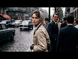 Charade (1963) | Audrey Hepburn & Cary Grant | Classic Mystery Romance Full Movie 4K