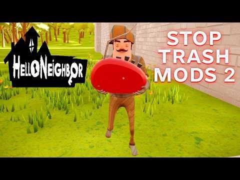 Hello Neighbor Stop Trash Mod 2 Walkthrough