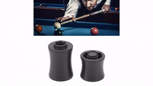 VGEBY Billiard Cue Joint Protectors, Joint Caps Billiard Accessories Fit for Predator, Black