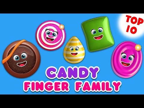Christmas Finger Family Collections | Candy Pop Finger Family + 11 more Finger Family Songs for kids