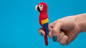 Parrot Amigurumi Free Crochet Pattern - Stella's Yarn Universe