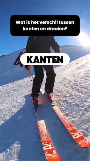 KANTEN VS. DRAAIEN!? ⛷️