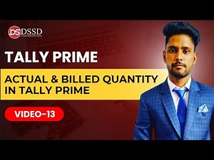 Understanding Actual and Billed Quantity in Tally Prime | Tally Prime Billing Tutorial | Explained