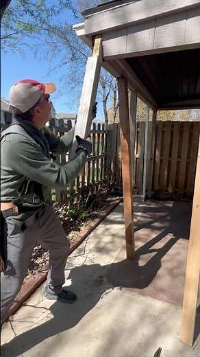 Replacing Rotten Covered Porch Posts #carpentry #outdoorliving #homeimprovement