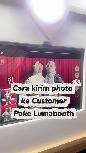 Kirim Hasil Foto Lumabooth ke Customer Mudah 📲