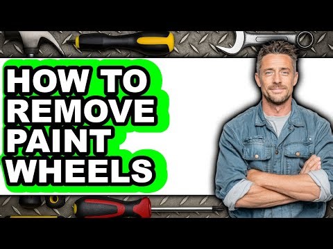 How to Remove Paint Wheels (easy Method)