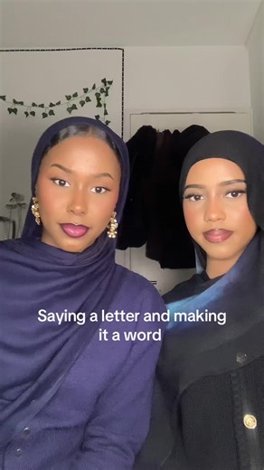 Letter Challenge Fun with Sisters