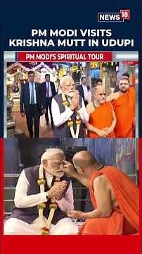 WATCH: After Mega Roadshow, Prime Minister Modi Visits Krishna Mutt In Udupi | N18S